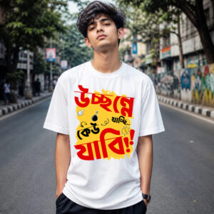 ucchone jacchi keu jabi t-shirt white