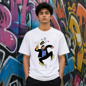CAPTAIN HADDOCK Premium Cotton T-Shirt (Unisex | 180 GSM)