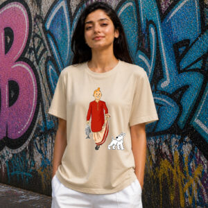 BENGALI TINTIN Premium Cotton T-Shirt (Unisex | 180 GSM)
