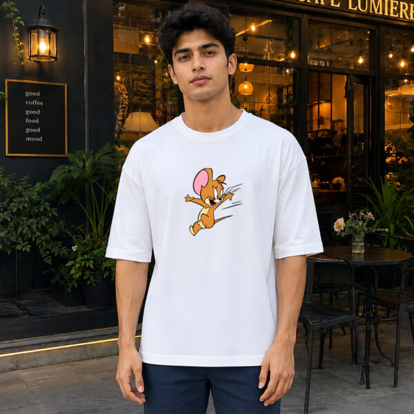 TROUBLE MAKER Oversized Drop Shoulder T-Shirt (Unisex | 220+ GSM)