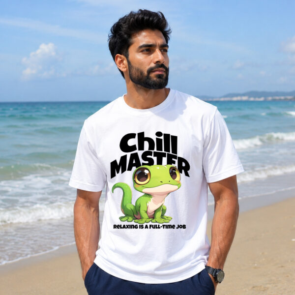 CHILL MASTER  Premium Cotton T-Shirt (Unisex | 180 GSM)