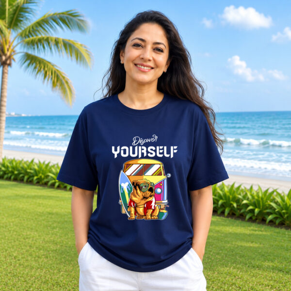 DISCOVER YOURSELF Premium Cotton T-Shirt (Unisex | 180 GSM)