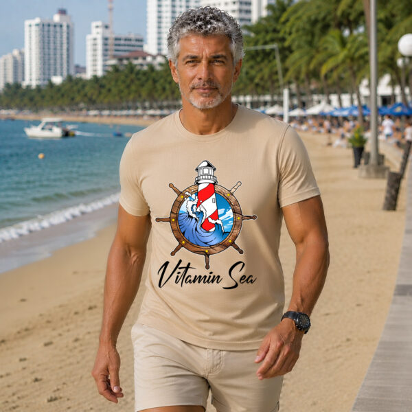 VITAMIN SEA Premium Cotton T-Shirt (Unisex | 180 GSM)